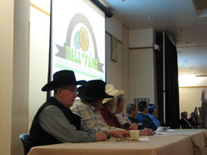Billy Brown with other 2008 inductees